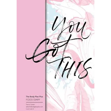 The Body Plan Plus - FOOD DIARY - Tania Carter: Code B45 - You Got This: Calorie Smart & Food Organised - Clever Food Diary - For Weight Loss and Slim
