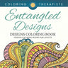 Entangled Designs Coloring Book For Adults - Adult Coloring Book