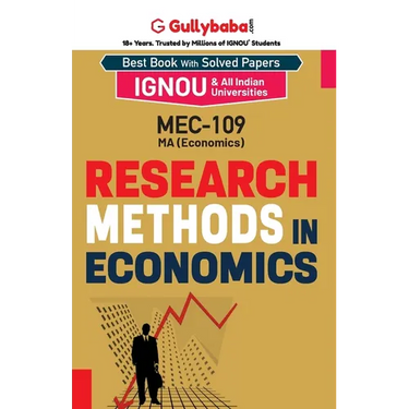MEC-09/MEC-109 Research Methods in Economics