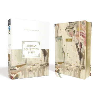 Niv, Artisan Collection Bible, Leathersoft, Multi-Color/Cream, Red Letter, Comfort Print