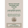 Revolutionary Soldiers and Sailors from Lancaster County, Virginia