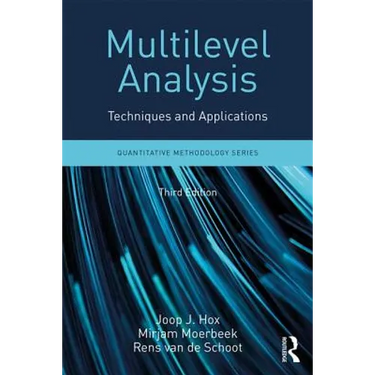 Multilevel Analysis: Techniques and Applications, Third Edition
