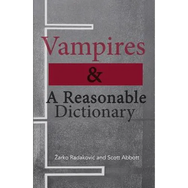 Vampires & A Reasonable Dictionary