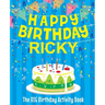 Happy Birthday Ricky - The Big Birthday Activity Book: Personalized Children's Activity Book