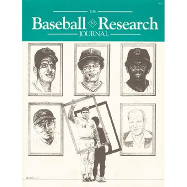 The Baseball Research Journal (Brj), Volume 20