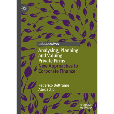 Analysing, Planning and Valuing Private Firms: New Approaches to Corporate Finance