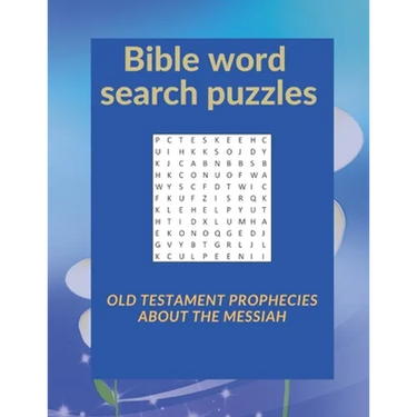 Bible word search puzzles: Old Testament prophecies about the Messiah