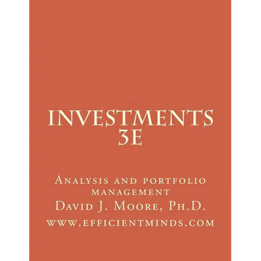 Investments 3e: Analysis and portfolio management