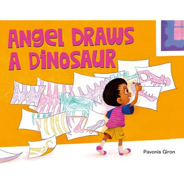Angel Draws a Dinosaur