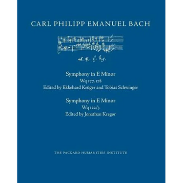Symphony in E Minor, Wq 177-178