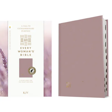 KJV Every Woman's Bible, Filament Enabled (Hardcover, Plum, Indexed, Red Letter)