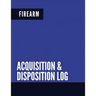 Firearm Acquisition & Disposition Log: Extra Large - Pages 150