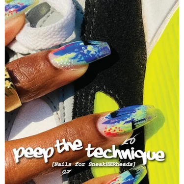 Peep The Technique: Nails for SneakHERheads