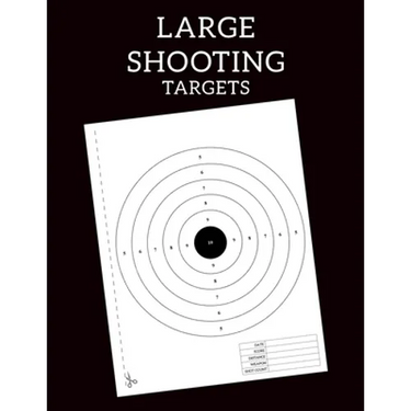 Large Shooting Targets: Training targets range from practice to advanced qualification