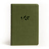 NASB Large Print Personal Size Reference Bible, Olive Leathertouch