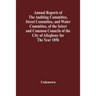Annual Reports Of The Auditing Committee, Street Committee, And Water Committee, Of The Select And Common Councils Of The City Of Allegheny For The Ye