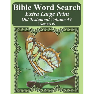 Bible Word Search Extra Large Print Old Testament Volume 49: 2 Samuel #1