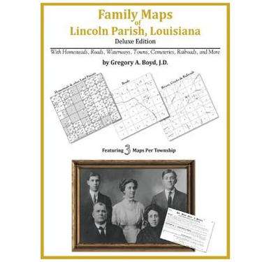 Family Maps of Lincoln Parish, Louisiana