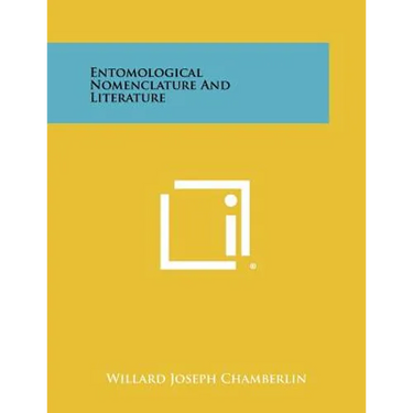 Entomological Nomenclature And Literature