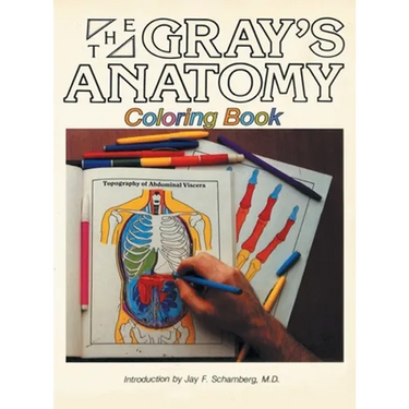 Gray's Anatomy Coloring Book