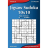 Jigsaw Sudoku 10x10 - Easy to Extreme - Volume 8 - 276 Puzzles