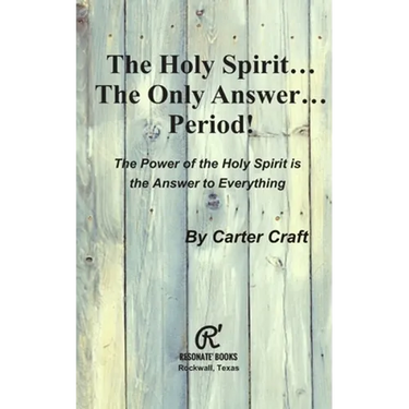 The Holy Spirit ... The Only Answer ... Period!: The Power of the Holy Spirit is the Answer to Everything