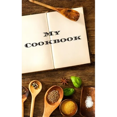 My Cookbook: An easy way to create your very own recipe cookbook with your favorite or created recipes an 5"x8" 125 writable pages,