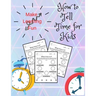 How To Tell Time For Kids: Telling Time on Digital and Analog Clocks, Practice Clocks Reading, Clocks, Quarter Hours, Half Hours, Five Minutes Interva