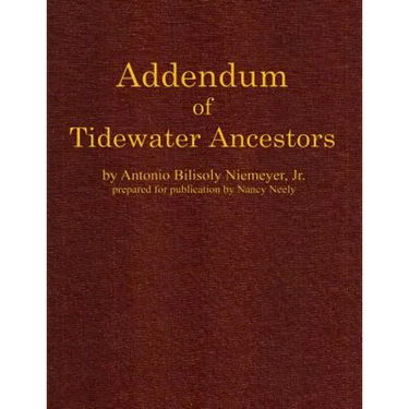 Addendum of Tidewater Ancestors