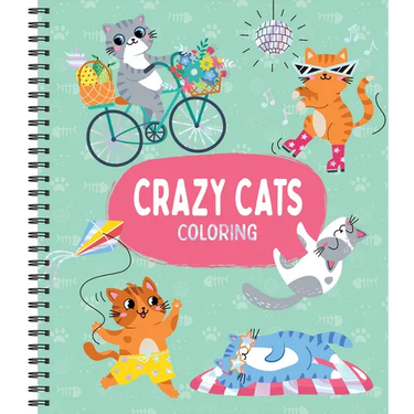 Crazy Cats Coloring