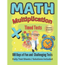 Math Multiplication Timed Tests: 100 plus days of Timed Test Multiplication Fun for Grades 3-4.