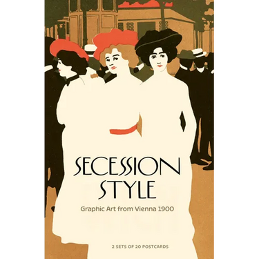 Secession Style: Graphic Art from Vienna 1900: 2 Sets of 20 Postcards