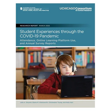 Student Experiences through the COVID-19 Pandemic: Attendance, Online Learning Platform Use, and Annual Survey Reports