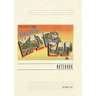 Vintage Lined Notebook Greetings from Delaware, Water Gap, Pennsylvania