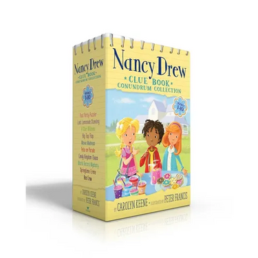 Nancy Drew Clue Book Conundrum Collection (Boxed Set): Pool Party Puzzler; Last Lemonade Standing; A Star Witness; Big Top Flop; Movie Madness; Pets o