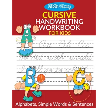 Cursive handwriting Workbook For Kids.: Cursive Handwriting Workbook For Beginners . Cursive Letter Tracing and Practicing Workbook .