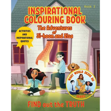 Inspirational Colouring Book 3: Find Out the Truth (What Would Jesus Do Series)