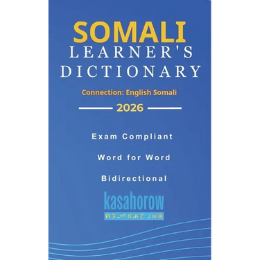 Somali Learner's Dictionary: Somali-English, English-Somali