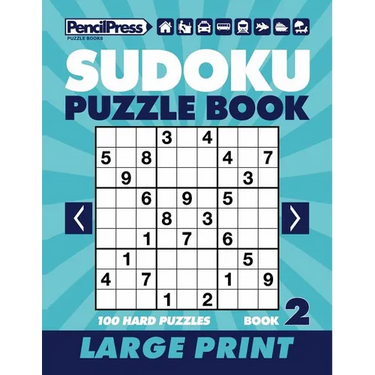 Sudoku Puzzle Book 2 (Large Print)