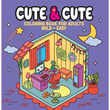 Cute & Cute - Coloring Book for Adults