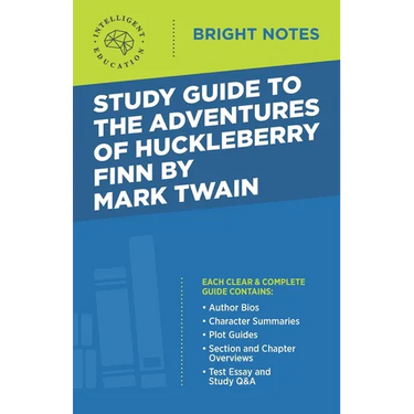 Study Guide to The Adventures of Huckleberry Finn by Mark Twain