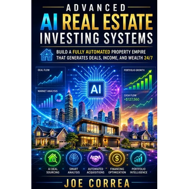 Advanced AI Real Estate Investing Systems: How to Build a Fully Automated AI Real Estate Business That Generates Deals and Income 24/7