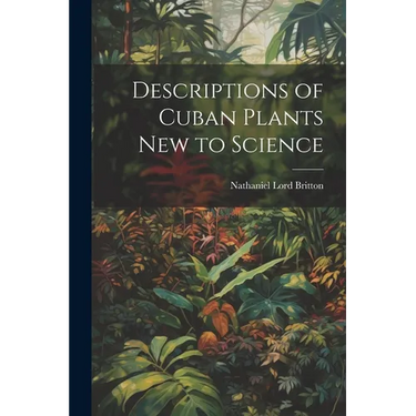 Descriptions of Cuban Plants new to Science