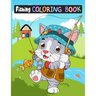 Fishing coloring book: Fun style Birds coloring book for Children's