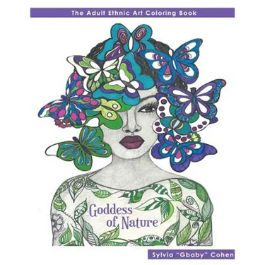 Goddess of Nature: The Adult Ethnic Art Coloring Book