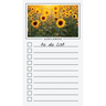 To Do List Notepad: Sunflowers, Checklist, Task Planner for Grocery Shopping, Planning, Organizing