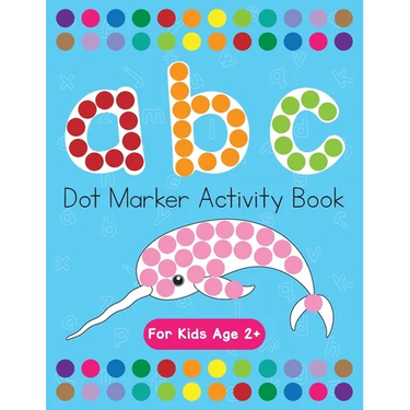 Dot Markers Activity Book! ABC Learning Alphabet Letters ages 3-5