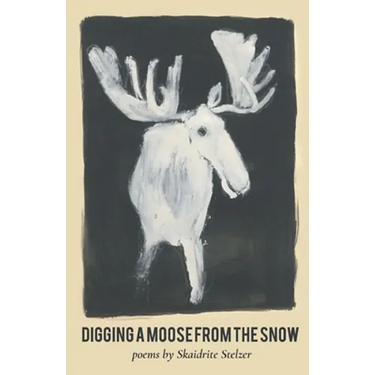 Digging A Moose from the Snow