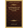 Autobiography And Poems Of Hannah Cornaby