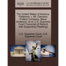 The United States of America, Petitioner, V. Mt. Clemens Pottery Company, Steve Anderson, Et Al. U.S. Supreme Court Transcript of Record with Supporti